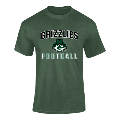 Granite Bay Grizzlies Football #1 Men's Premium SS T-Shirt