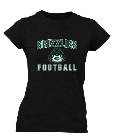 Granite Bay Grizzlies Football #1 Women's Premium SS T-Shirt