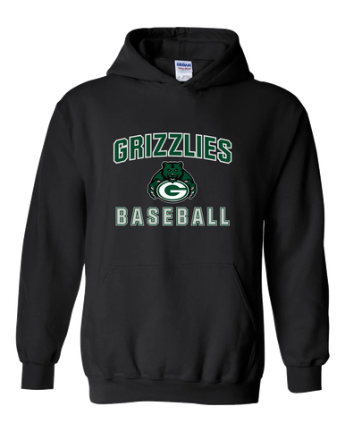 Granite Bay Grizzlies Baseball #1 Men's Hoodie