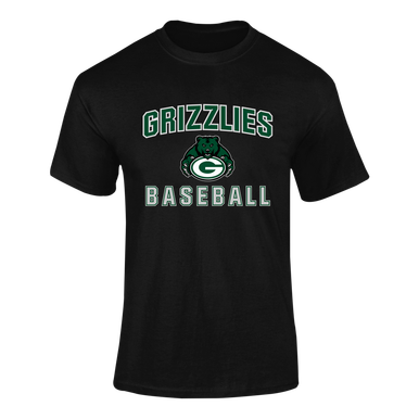 Granite Bay Grizzlies Baseball #1 Men's SS T-Shirt