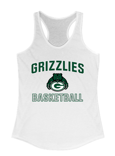 Granite Bay Grizzlies Basketball #1 Women's Tank Top
