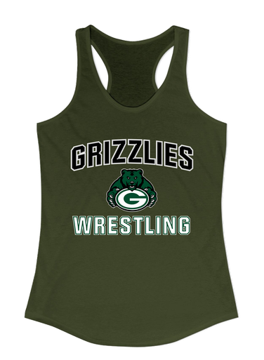 Granite Bay Grizzlies Wrestling Women's Tank Top