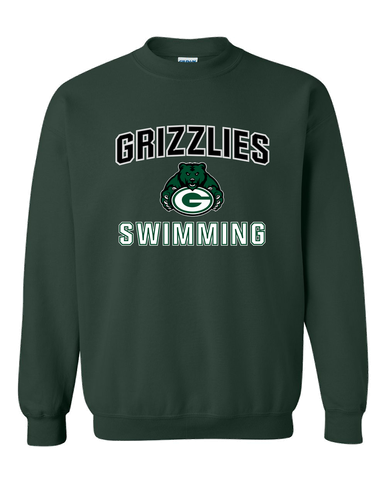 Granite Bay Grizzlies Swimming Men's Sweatshirt