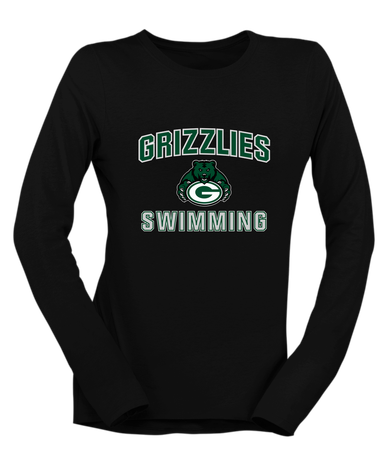 Granite Bay Grizzlies Swimming Women's Premium LS T-Shirt