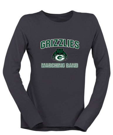 Granite Bay Grizzlies Marching Band Women's LS T-Shirt