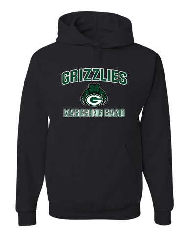 Granite Bay Grizzlies Marching Band Men's Premium Hoodie