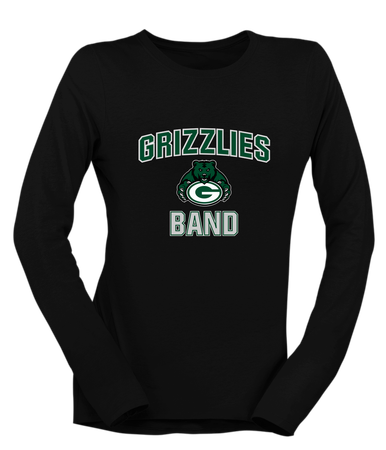 Granite Bay Grizzlies Band # 1 Women's LS T-Shirt