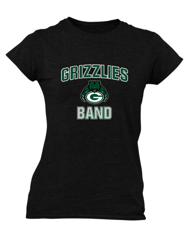 Granite Bay Grizzlies Band # 1 Women's Premium SS T-Shirt