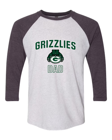 Granite Bay Grizzlies Dad Men's Baseball T-Shirt