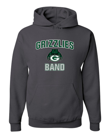 Granite Bay Grizzlies Band # 1 Men's Premium Hoodie