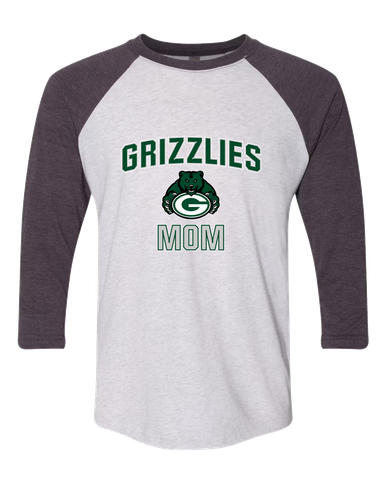 Granite Bay Grizzlies Mom Women's Baseball T-Shirt