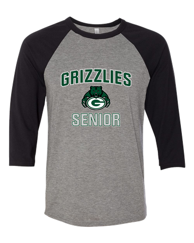 Granite Bay Grizzlies Senior #1 Women's Baseball T-Shirt