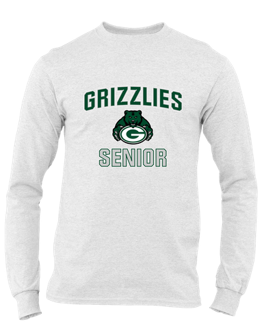 Granite Bay Grizzlies Senior #1 Men's LS T-Shirt