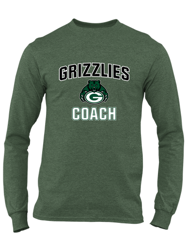 Granite Bay Grizzlies Coach Men's Premium LS T-Shirt