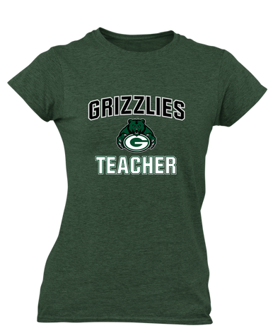 Granite Bay Grizzlies Teacher Women's SS T-Shirt