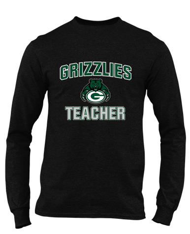 Granite Bay Grizzlies Teacher Men's LS T-Shirt