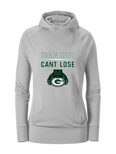 Granite Bay Grizzlies Train Hard, Can't Lose Women's Hoodie