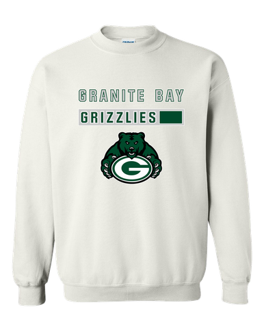 Granite Bay Grizzlies Mascot #7 Men's Sweatshirt