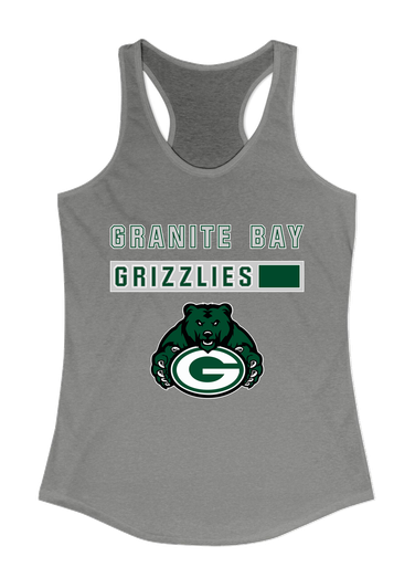 Granite Bay Grizzlies Mascot #7 Women's Tank Top