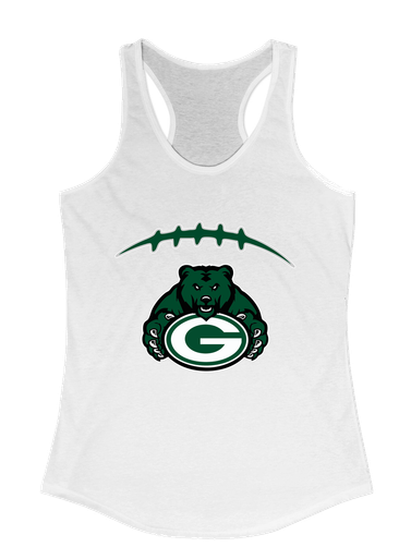 Granite Bay Grizzlies Football #2 Women's Tank Top