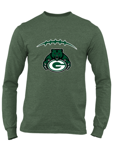 Granite Bay Grizzlies Football #2 Men's LS T-Shirt