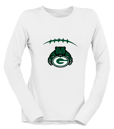 Granite Bay Grizzlies Football #2 Women's Premium LS T-Shirt