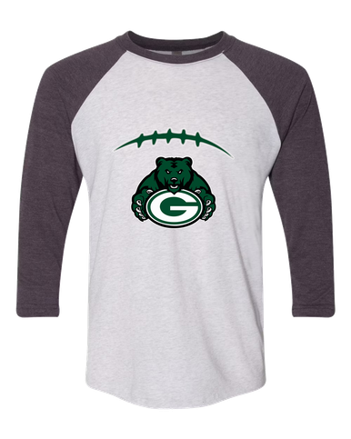 Granite Bay Grizzlies Football #2 Men's Baseball T-Shirt