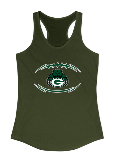 Granite Bay Grizzlies Football #3 Women's Tank Top