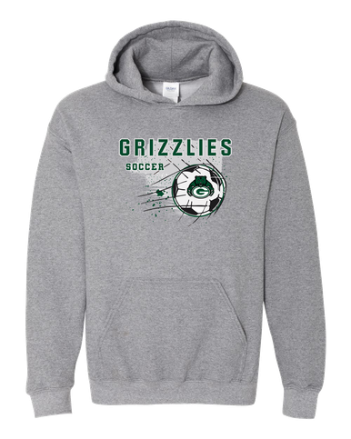 Granite Bay Grizzlies Soccer #2 Men's Hoodie