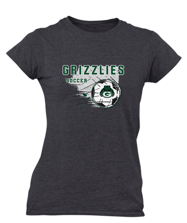 Granite Bay Grizzlies Soccer #2 Women's SS T-Shirt