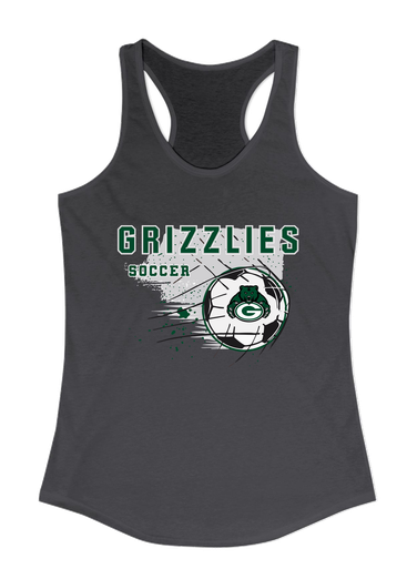 Granite Bay Grizzlies Soccer #2 Women's Tank Top