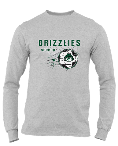 Granite Bay Grizzlies Soccer #2 Men's Premium LS T-Shirt