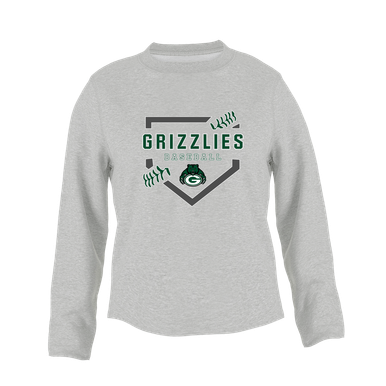 Granite Bay Grizzlies Baseball #2 Women's Sweatshirt