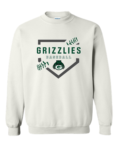 Granite Bay Grizzlies Baseball #2 Men's Sweatshirt