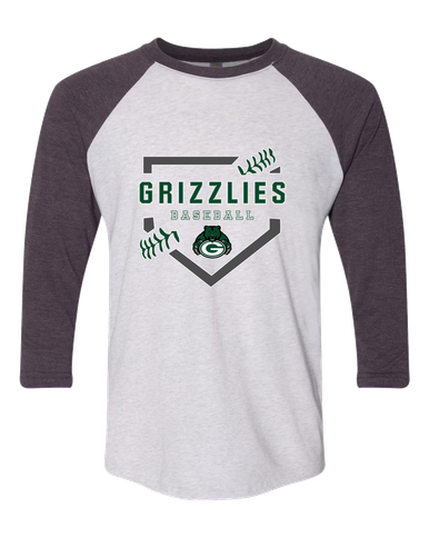 Granite Bay Grizzlies Baseball #2 Men's Baseball T-Shirt