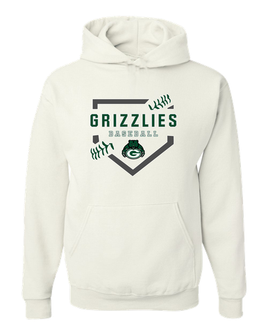 Granite Bay Grizzlies Baseball #2 Men's Premium Hoodie