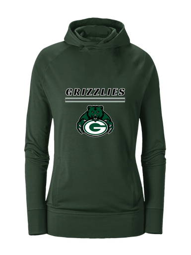 Granite Bay Grizzlies Mascot #8 Women's Hoodie