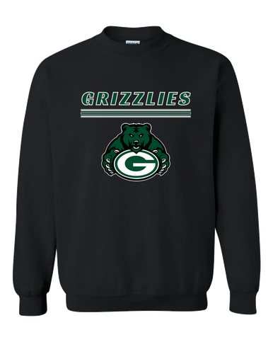Granite Bay Grizzlies Mascot #8 Men's Sweatshirt