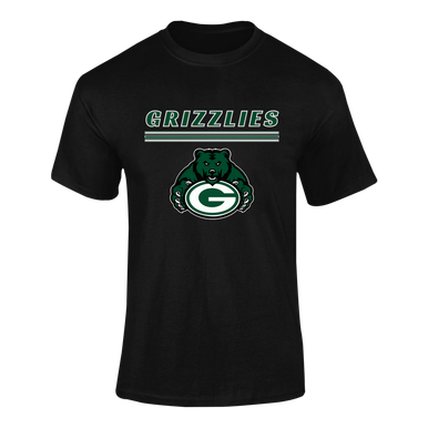 Granite Bay Grizzlies Mascot #8 Men's SS T-Shirt