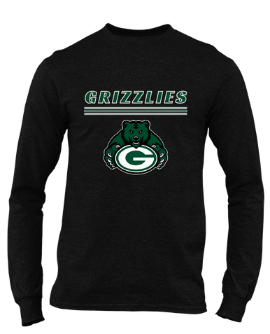 Granite Bay Grizzlies Mascot #8 Men's Premium LS T-Shirt