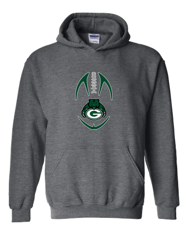 Granite Bay Grizzlies Football #4 Men's Hoodie