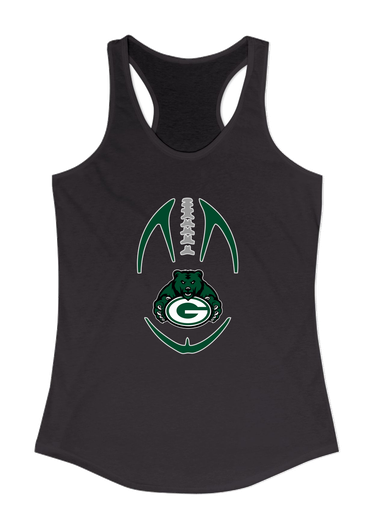 Granite Bay Grizzlies Football #4 Women's Tank Top