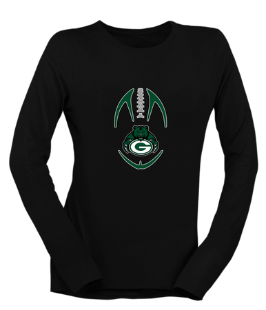 Granite Bay Grizzlies Football #4 Women's Premium LS T-Shirt
