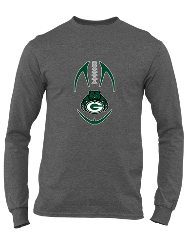 Granite Bay Grizzlies Football #4 Men's Premium LS T-Shirt