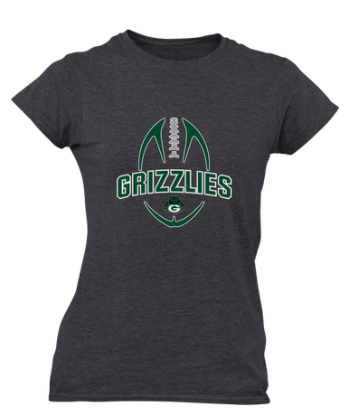 Granite Bay Grizzlies Football #5 Women's Premium SS T-Shirt