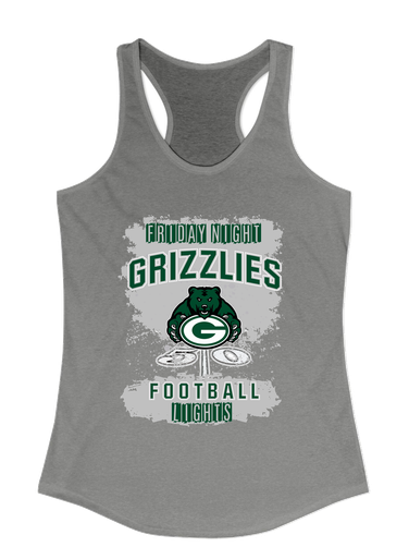 Granite Bay Grizzlies Football #6 Women's Tank Top