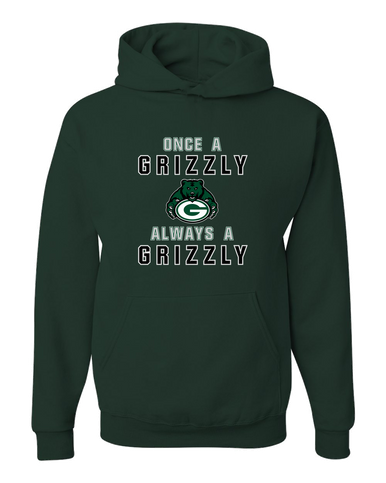 Granite Bay Grizzlies Once A Men's Premium Hoodie