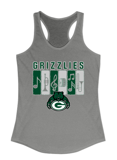 Granite Bay Grizzlies Band # 2 Women's Tank Top