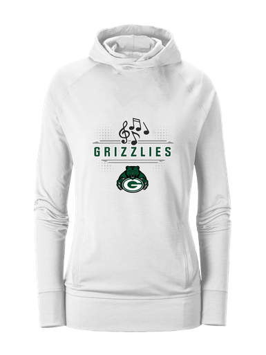 Granite Bay Grizzlies Band # 3 Women's Hoodie