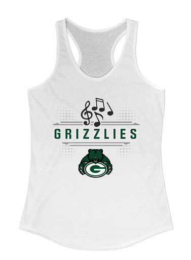 Granite Bay Grizzlies Band # 3 Women's Tank Top